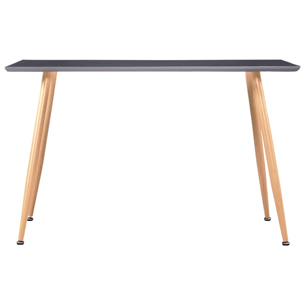 vidaXL Jedálenský stôl, sivo dubový 120x60x74 cm, MDF