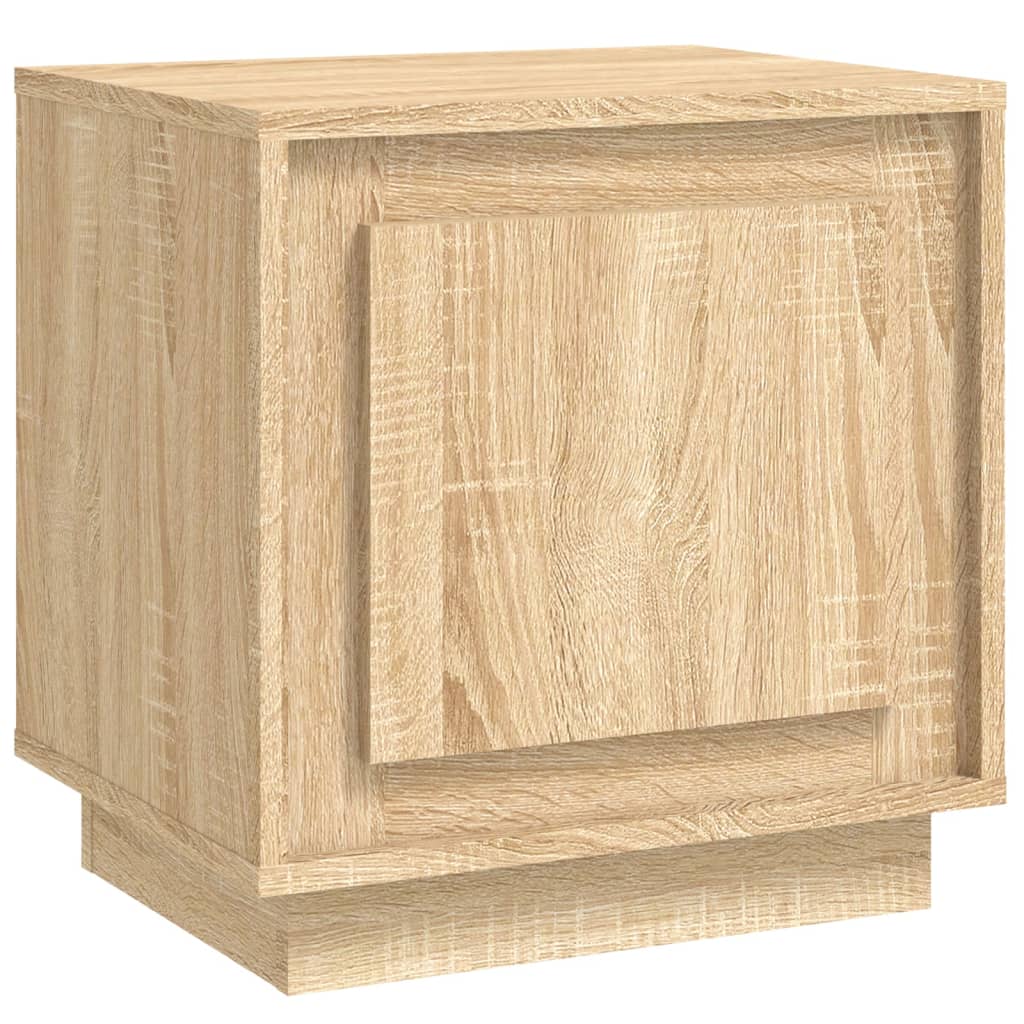 vidaXL Nočný stolík dub sonoma 44x35x45 cm spracované drevo