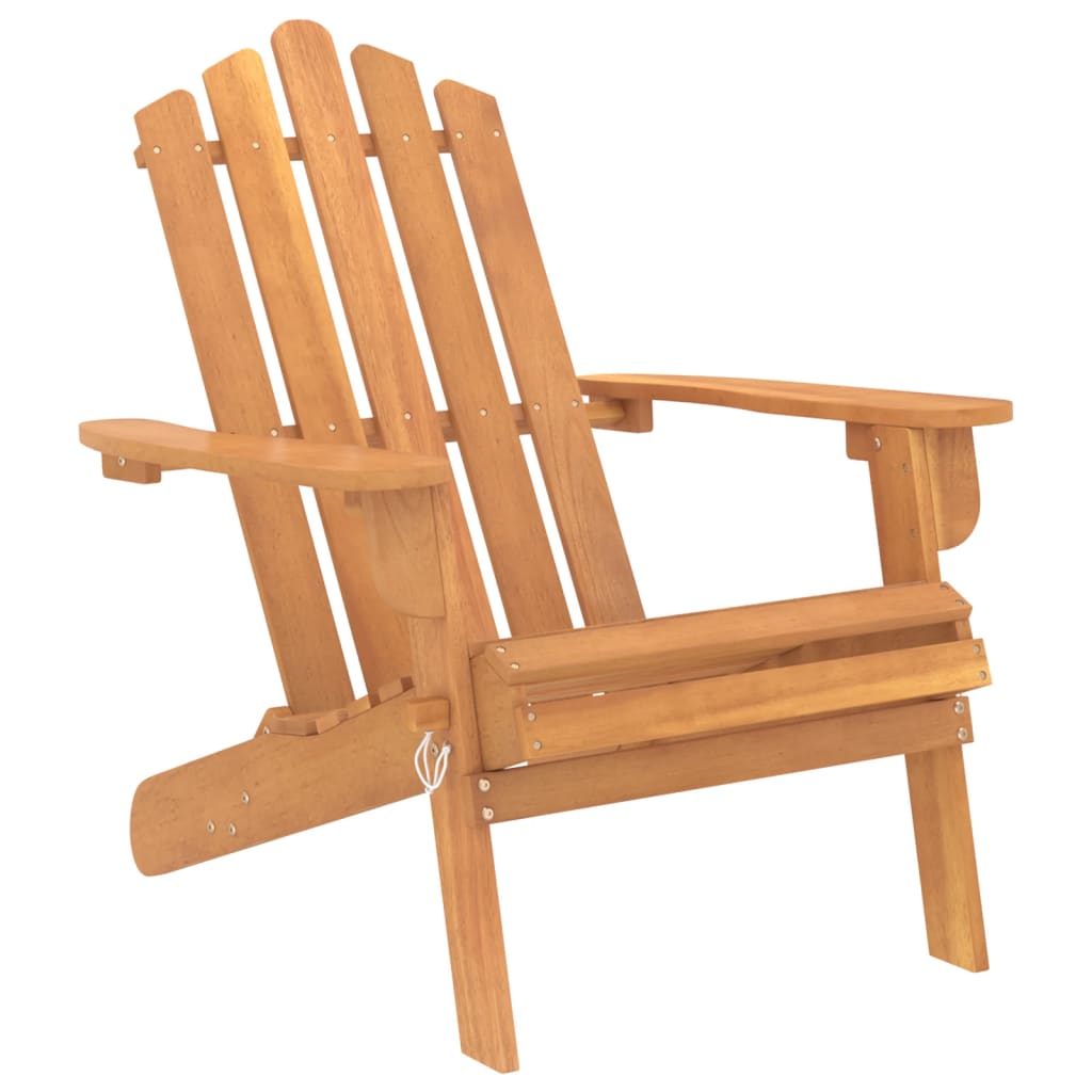 vidaXL Záhradná stolička Adirondack z akáciového dreva