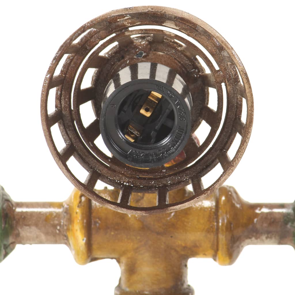 vidaXL Industriálna stojanová lampa s dizajnom vodných potrubí železo