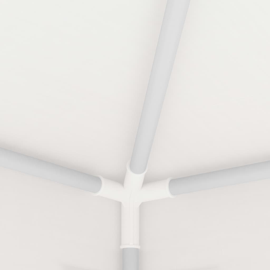vidaXL Párty stan so 4 sieťkovanými bočnými stenami 4x6 m, biely