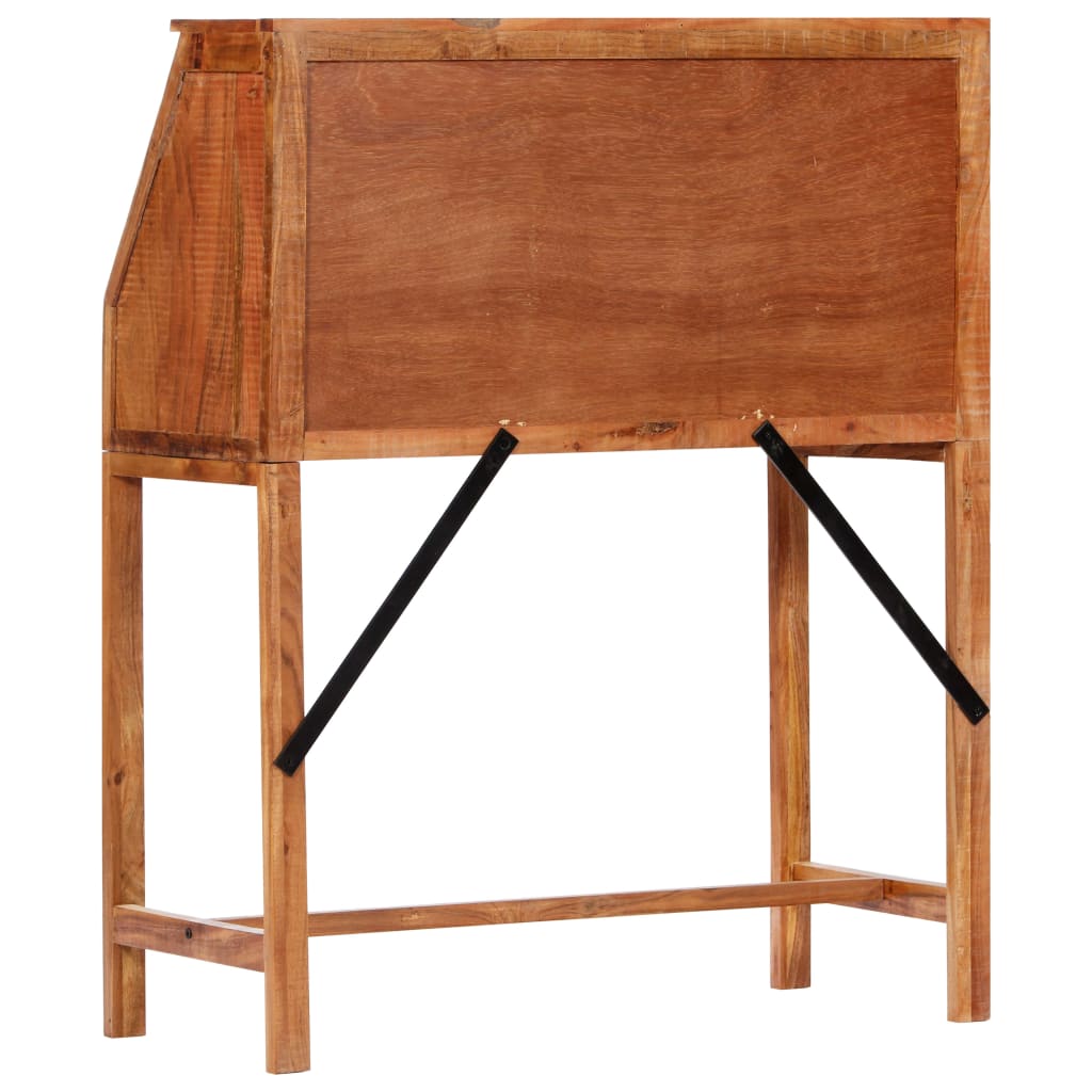 vidaXL Písací stôl 90x40x107 cm masívne akáciové drevo