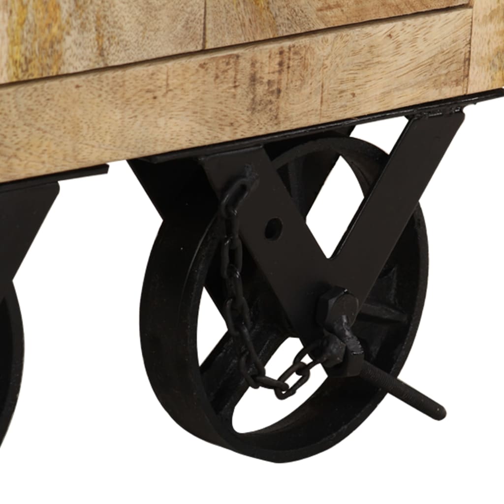vidaXL Nočný stolík 40x30x57 cm mangovníkový masív