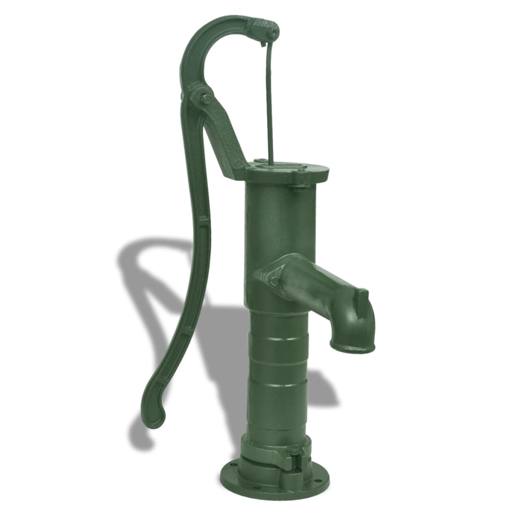 vidaXL Záhradné ručné čerpadlo na vodu z liatiny