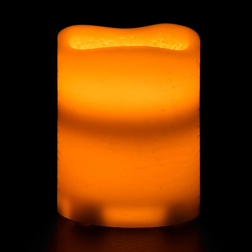 vidaXL Bezplameňové LED sviečky s diaľkovým ovládaním 24 ks biele