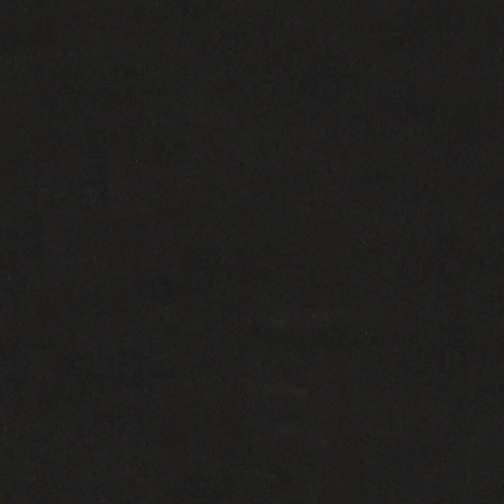 vidaXL Jedálenská stolička čierna 54x56x96,5 cm zamat