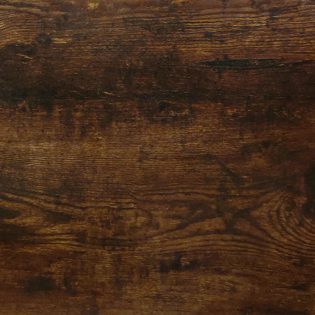 vidaXL Botník dymový dub 59x17x81 cm spracované drevo