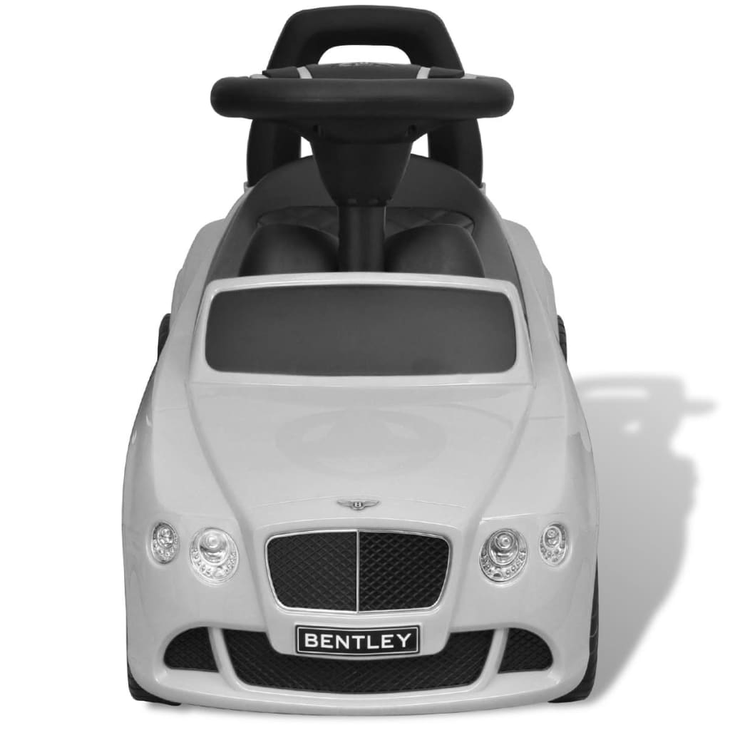 Biele šliapacie autíčko Bentley