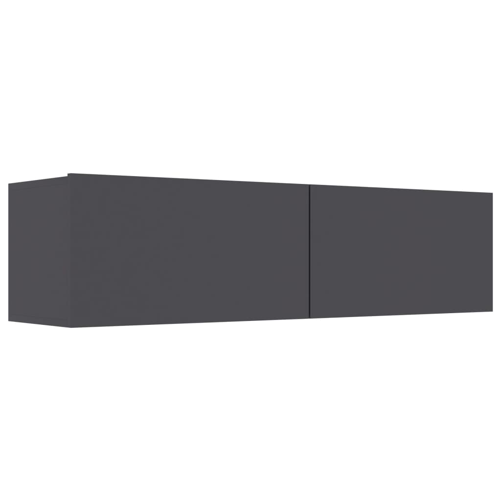 vidaXL TV skrinka, sivá 120x30x30 cm, kompozitné drevo