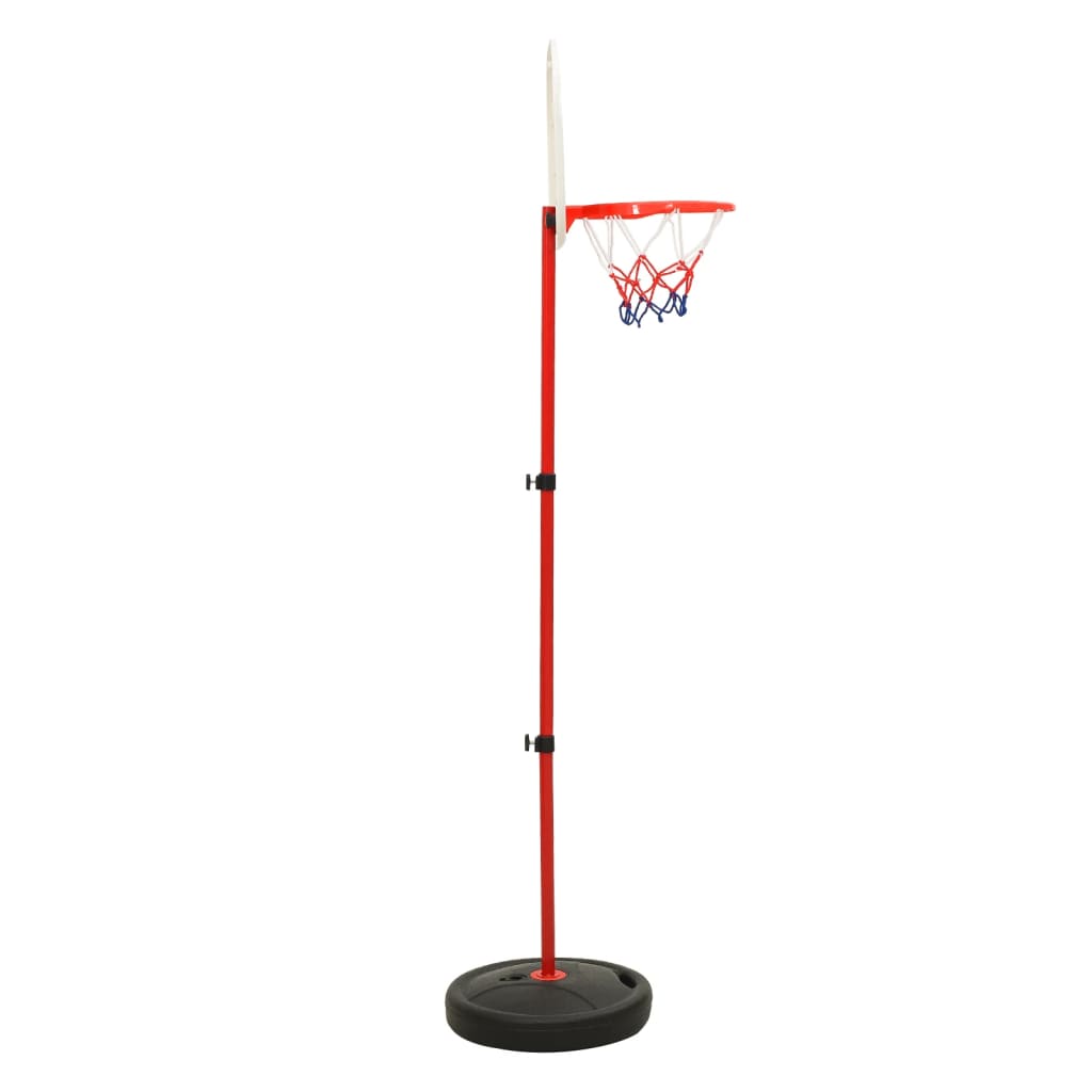 vidaXL Prenosná basketbalová súprava nastaviteľná 160 cm