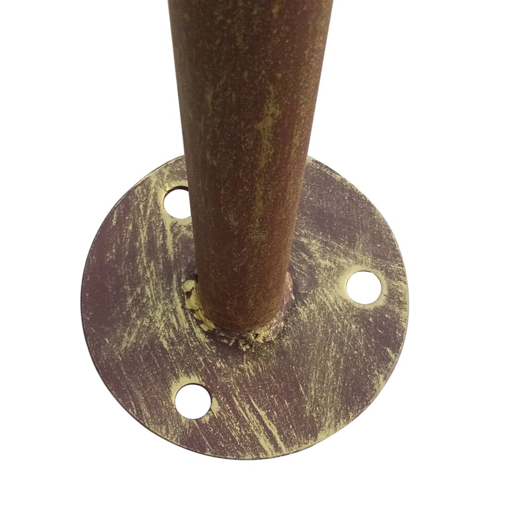 vidaXL Záhradná pergola, starožitná hnedá 6x3x2,5 m, železo