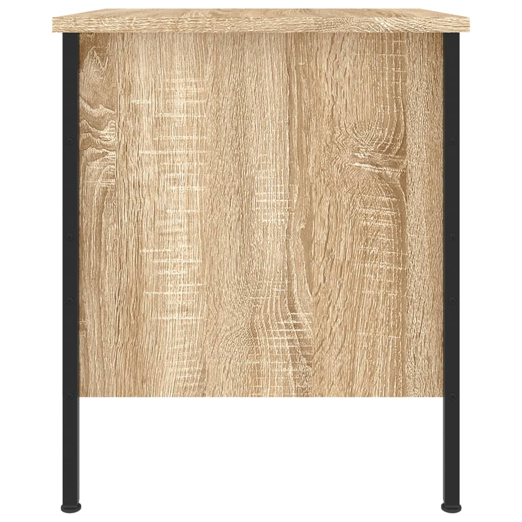 vidaXL Nočný stolík dub sonoma 40x42x50 cm kompozitné drevo