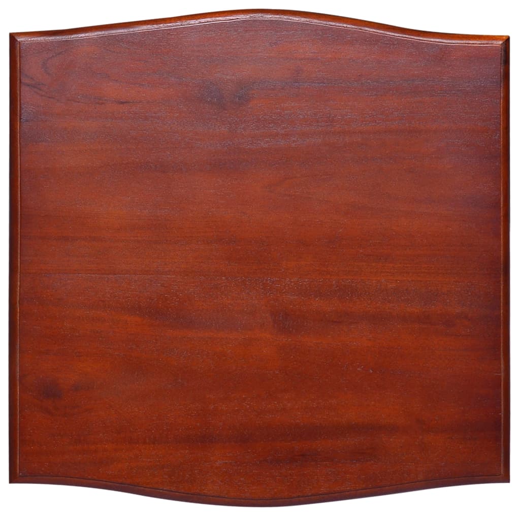 vidaXL Nočný stolík klasický hnedý masívne mahagónové drevo