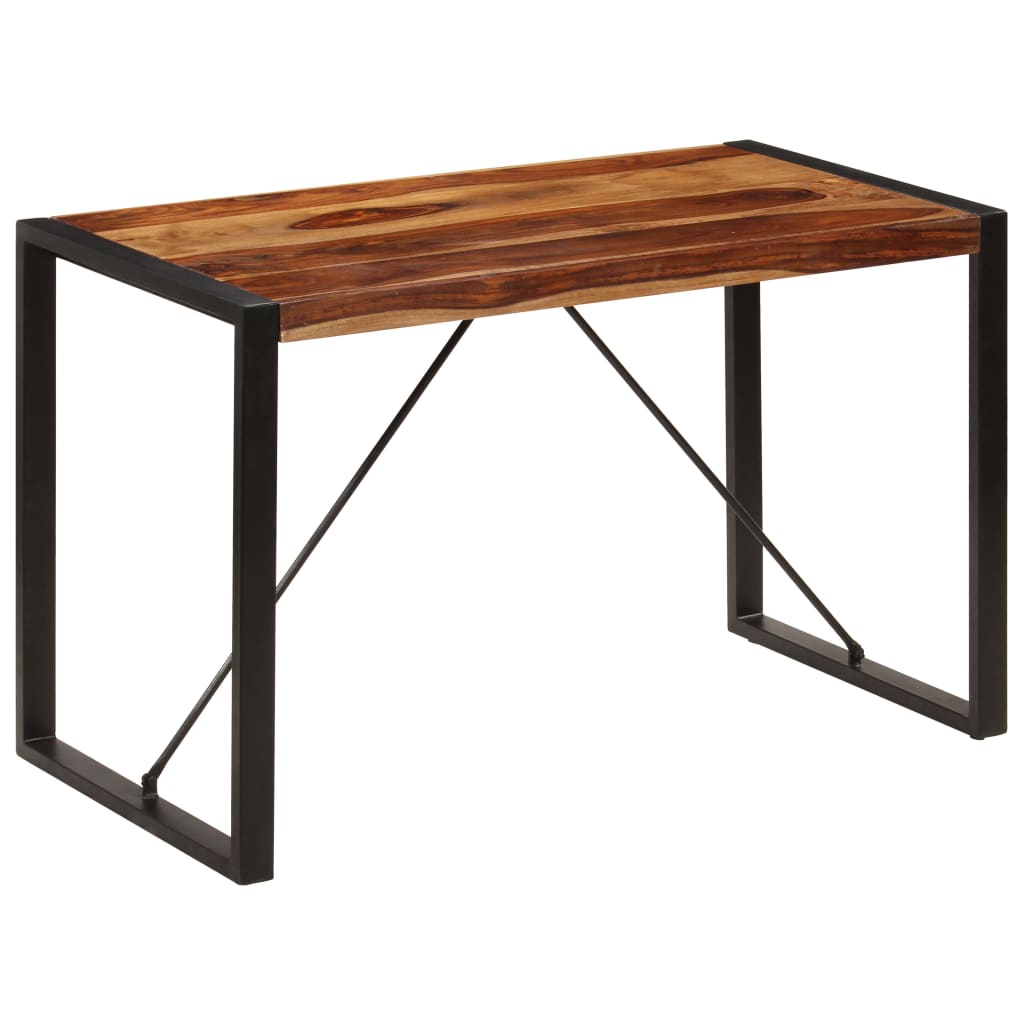 vidaXL Jedálenský stôl zo sheeshamového dreva 120x60x76 cm