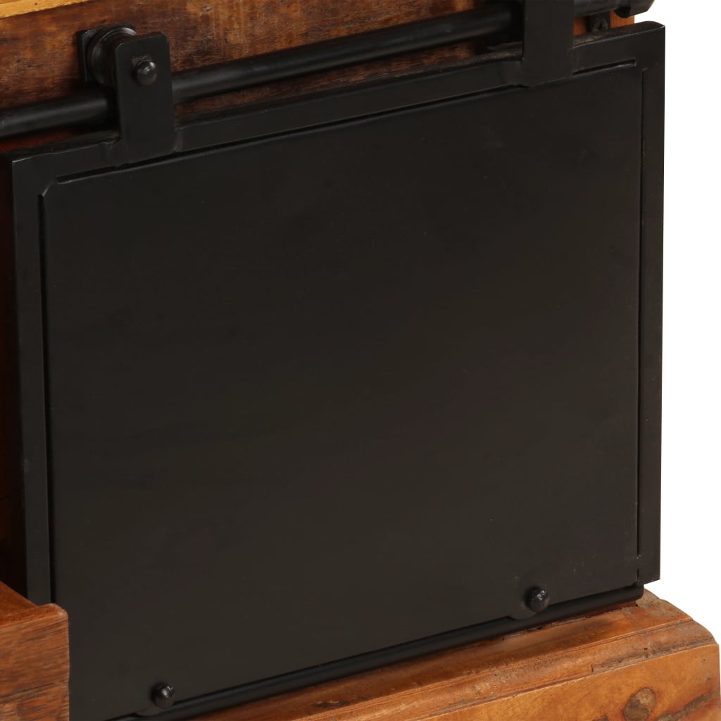 vidaXL TV skrinka 110x30x45 cm, recyklovaný masív