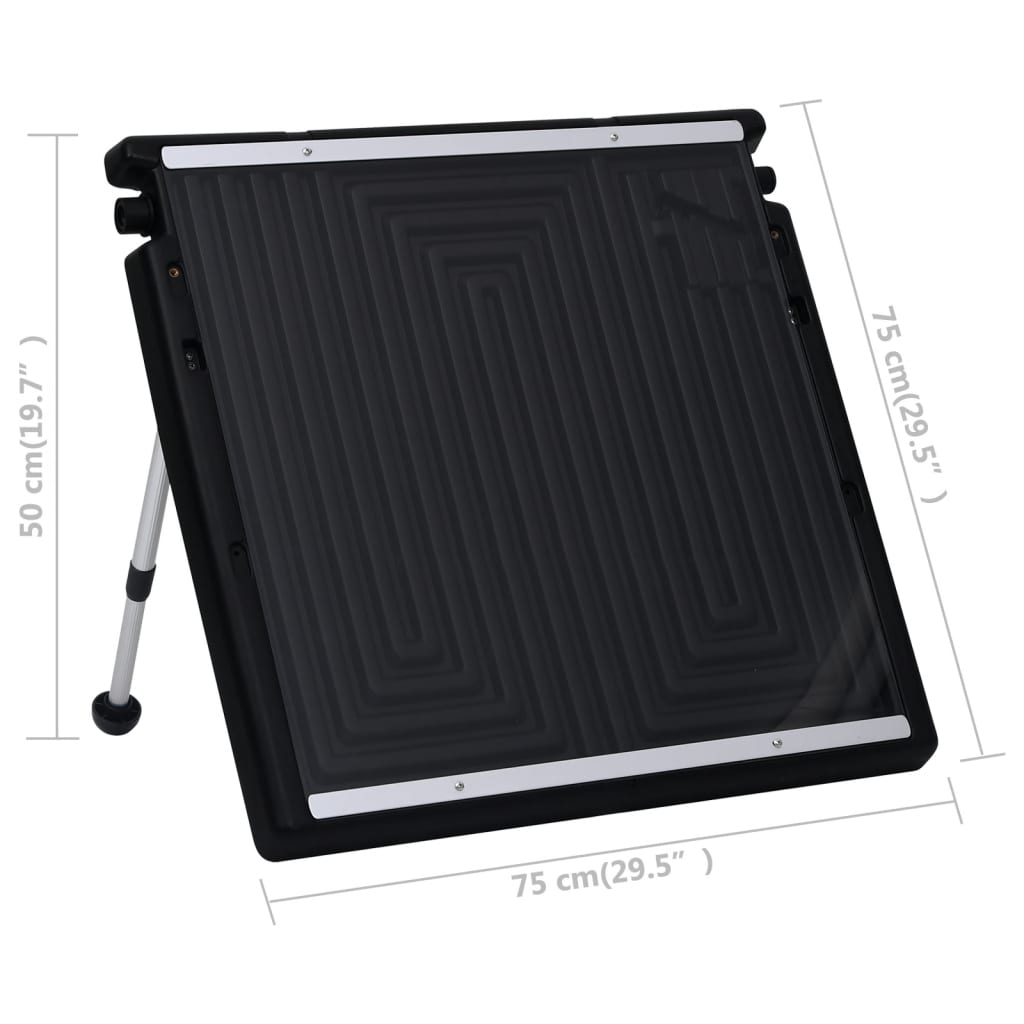 vidaXL Bazénový solárny ohrievací panel 75x75 cm