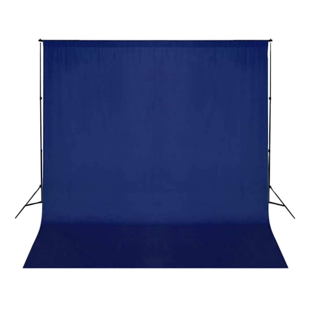 vidaXL Fotopozadie bavlna modré 300x300 cm chromatické