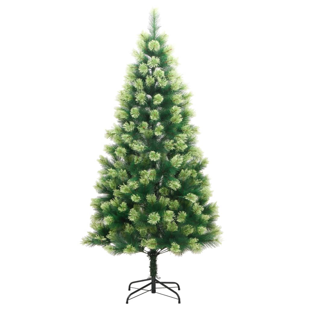 vidaXL Umelý výklopný vianočný stromček so stojanom 180 cm