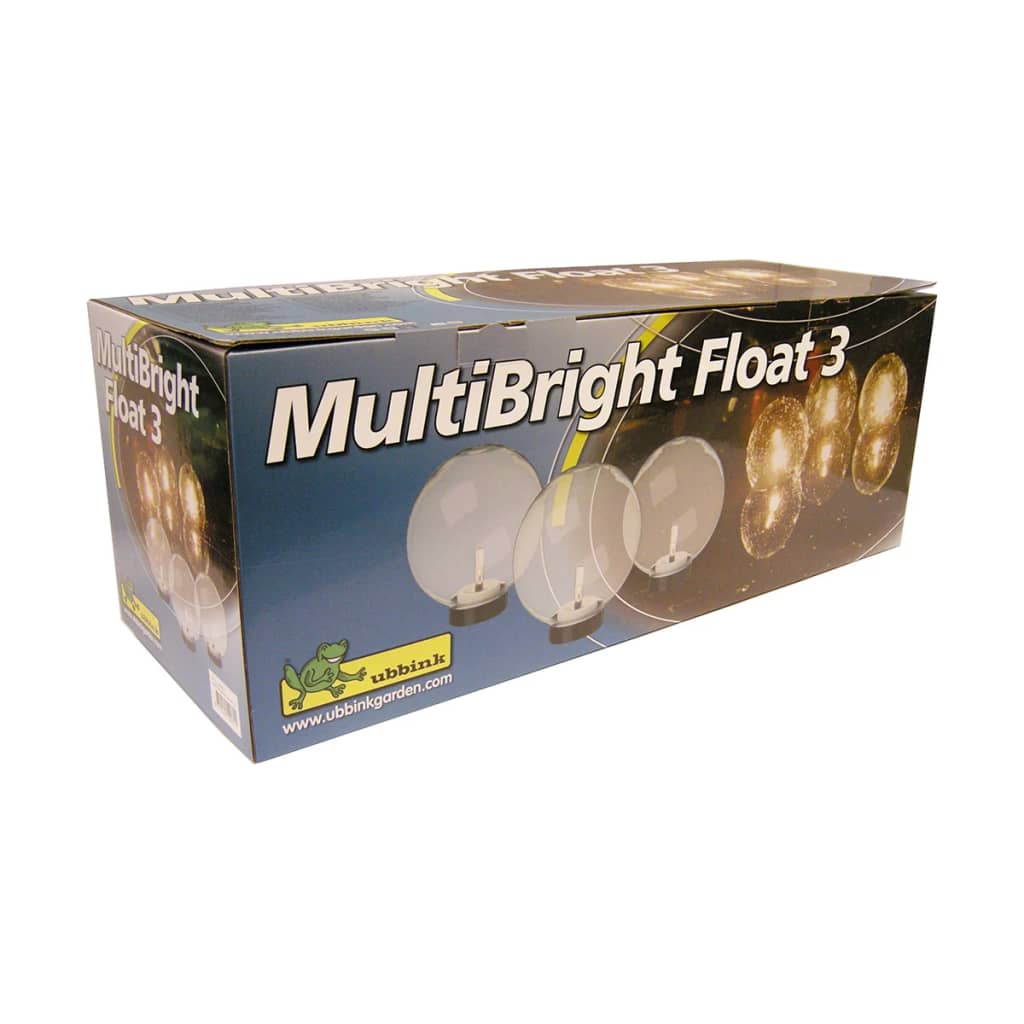 Ubbink LED jazierkové svetlá MultiBright Float 3 1354008