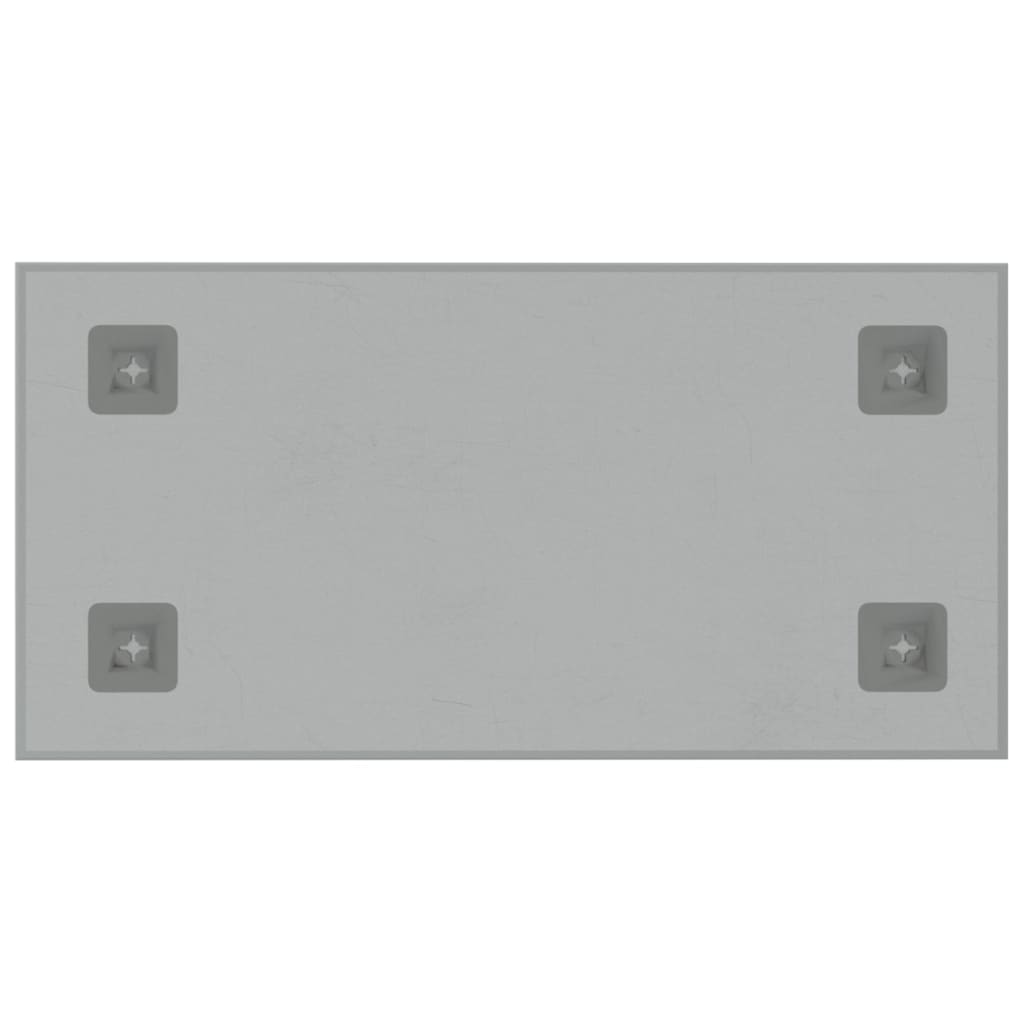 vidaXL Nástenná magnetická tabuľa biela 40x20 cm tvrdené sklo
