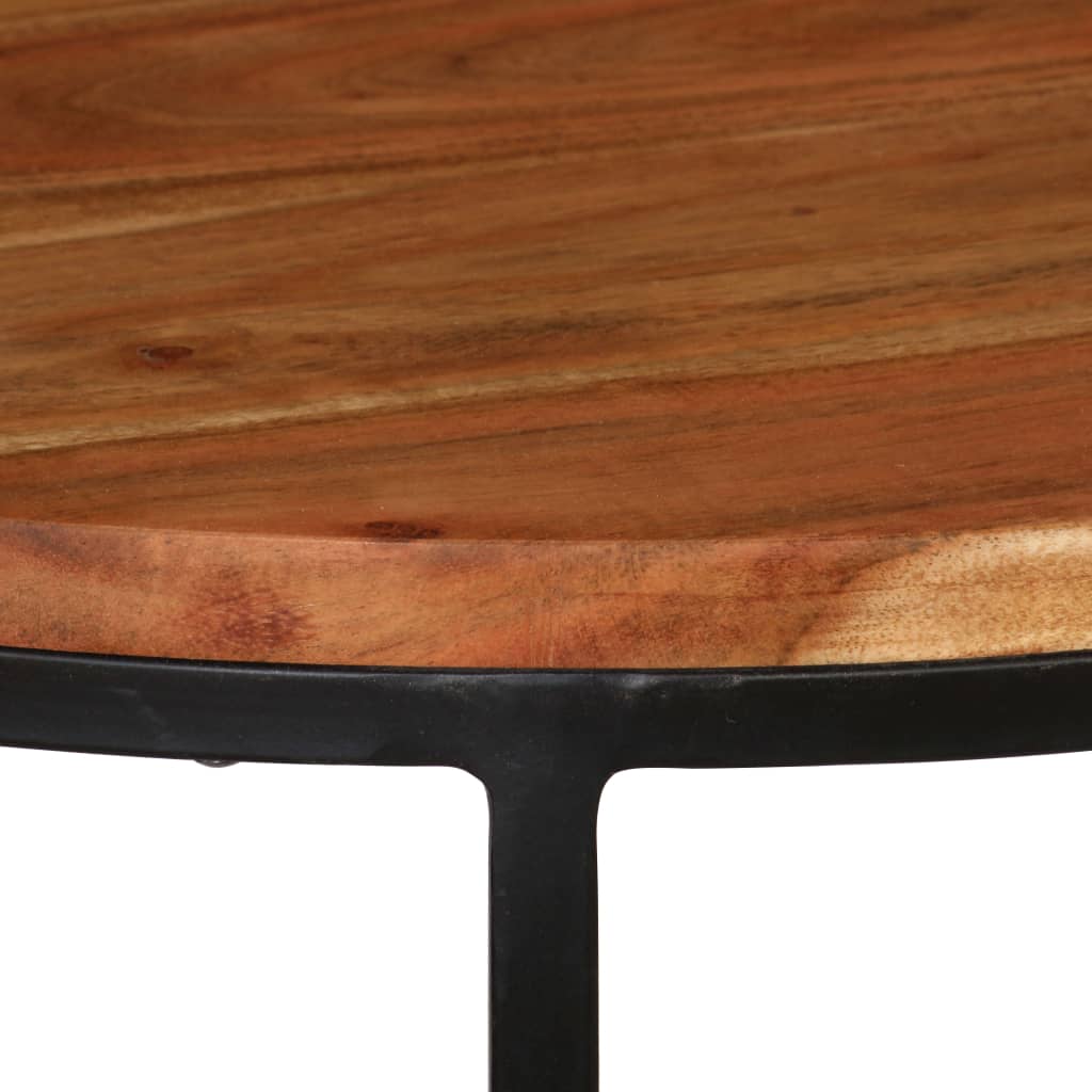 vidaXL Konferenčné stolíky 3 ks akáciové drevo a sheeshamový povrch
