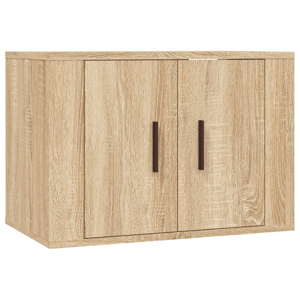 vidaXL 2-dielna súprava TV skriniek dub sonoma kompozitné drevo