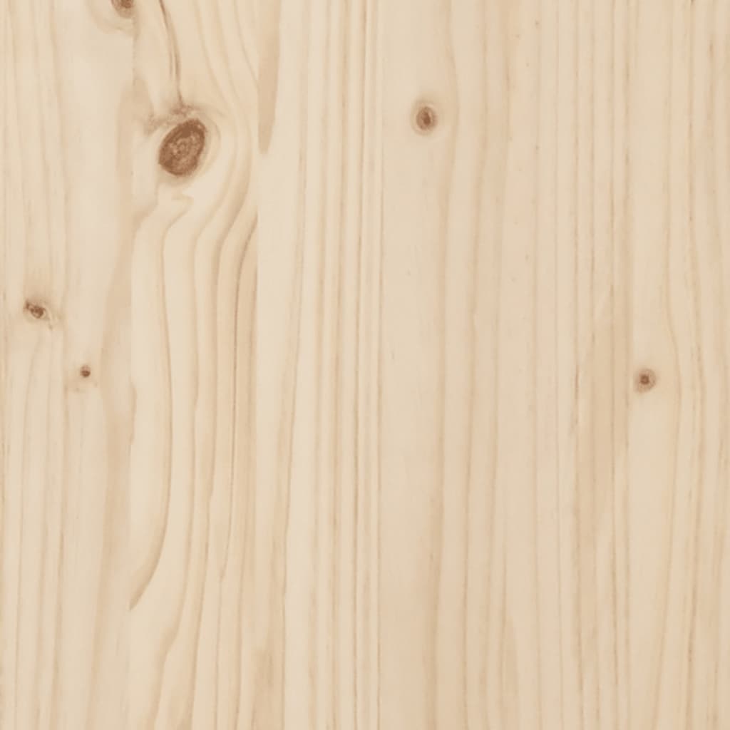 vidaXL Komoda 111x34x75 cm borovicový masív