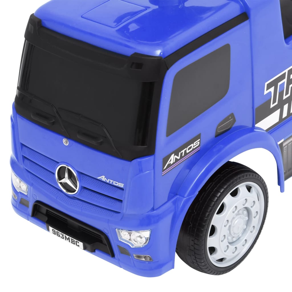vidaXL Odrážacie auto Mercedes-Benz kamión modré