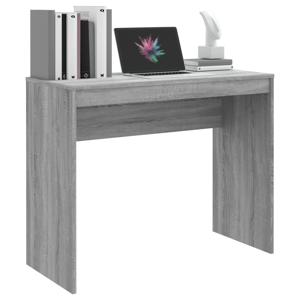 vidaXL Stôl sivý dub sonoma 90x40x72 cm spracované drevo