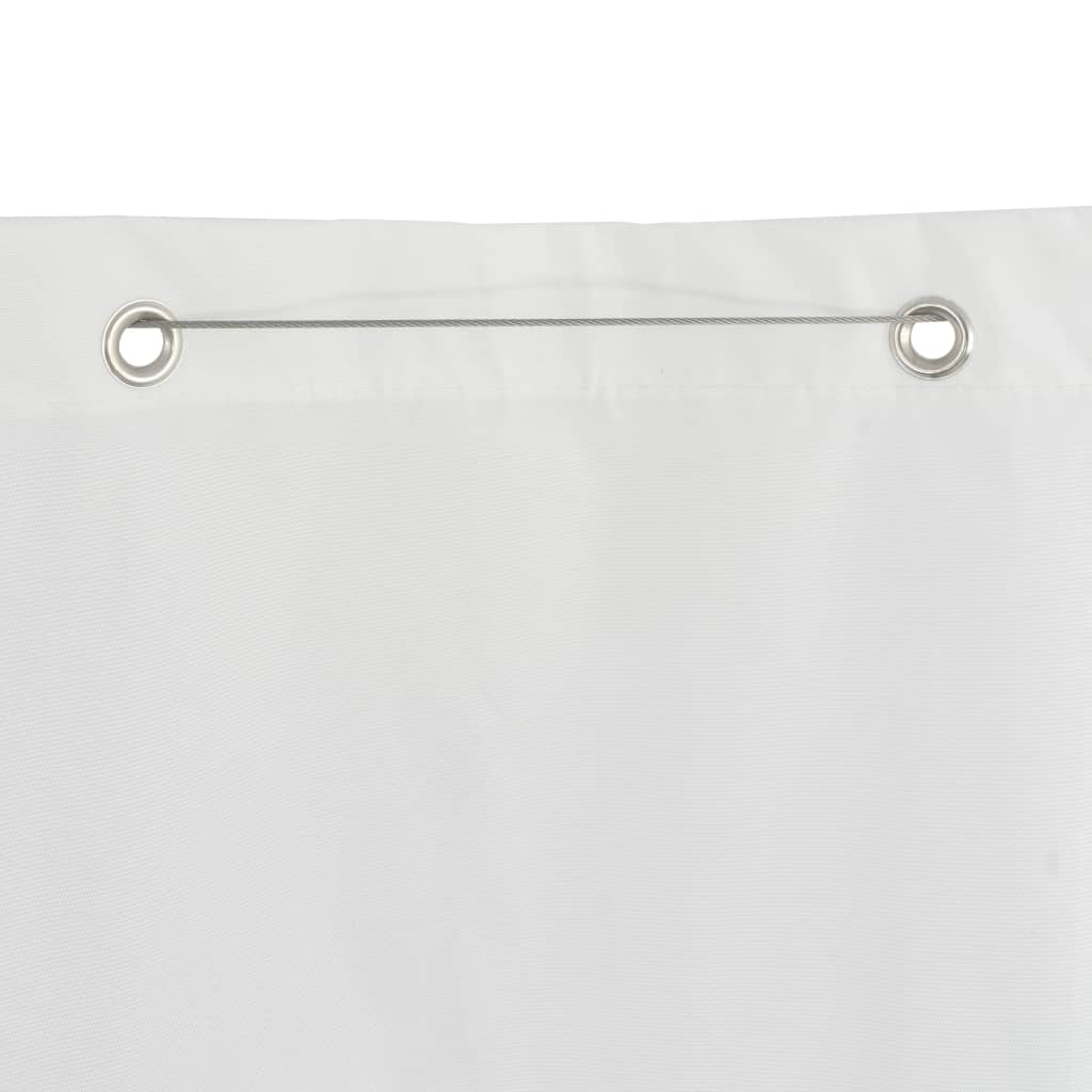 vidaXL Vertikálna markíza, oxfordská látka 140x240 cm, biela