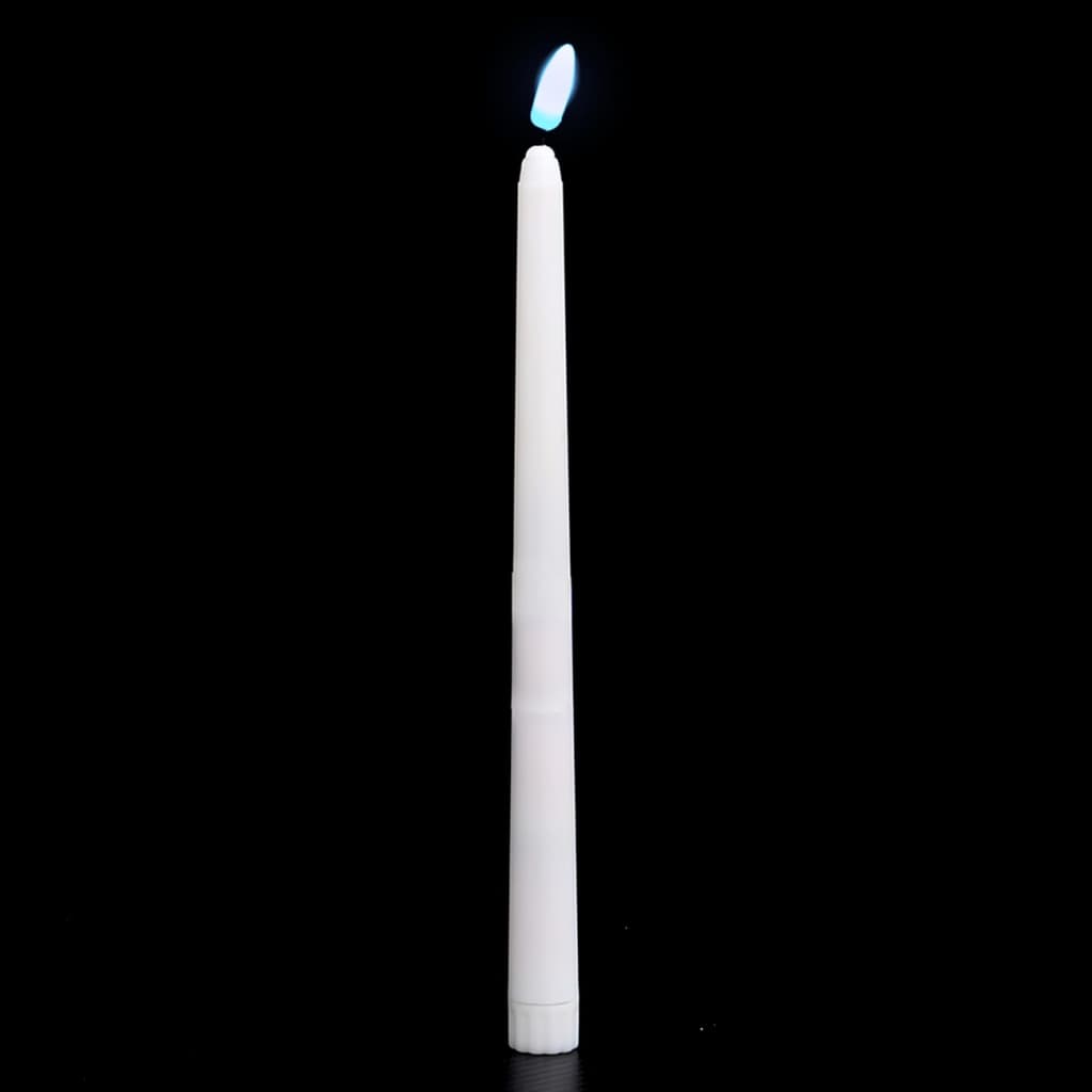 vidaXL Elektrické večerné sviečky bez plameňa LED 6 ks farebné