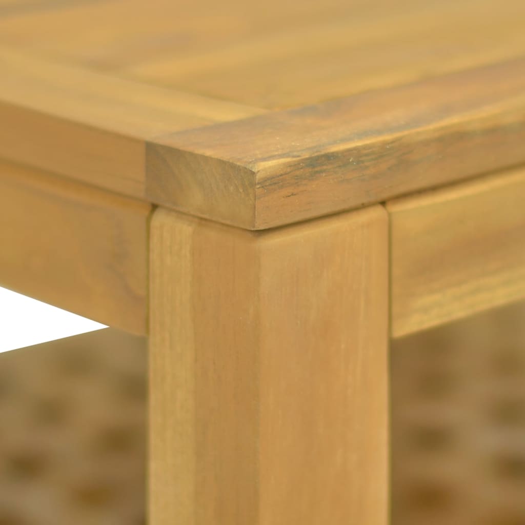 vidaXL Konferenčný stolík 60x60x40 cm masívne teakové drevo