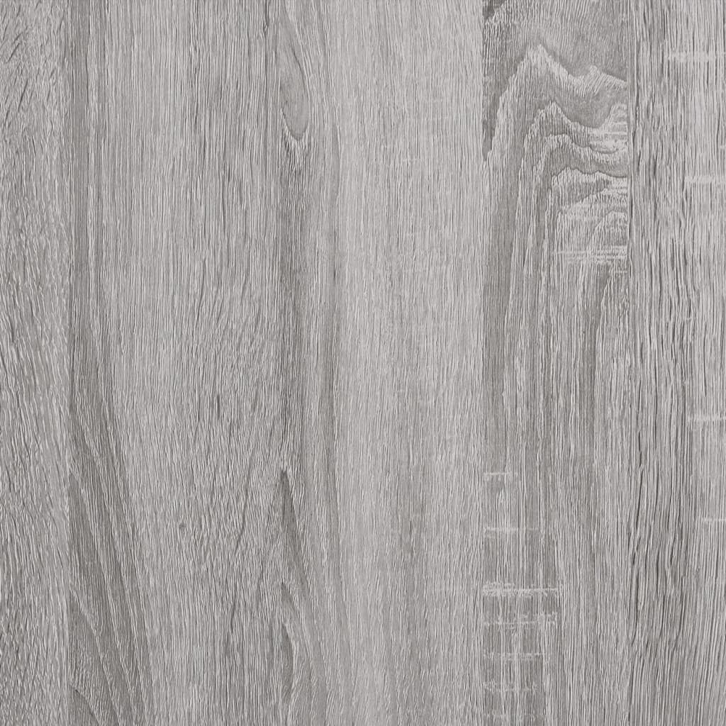 vidaXL Komoda sivý dub sonoma 80x33x70 cm spracované drevo