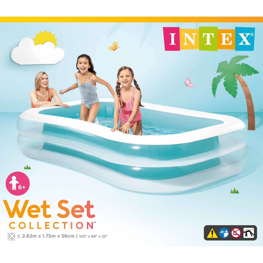 Intex Rodinný plavecký bazén 262x175x56 cm