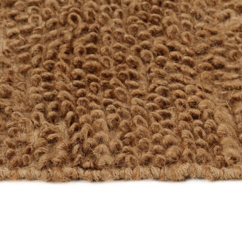 vidaXL Ručne vyrobený koberec všívaný 80x160 cm juta a bavlna