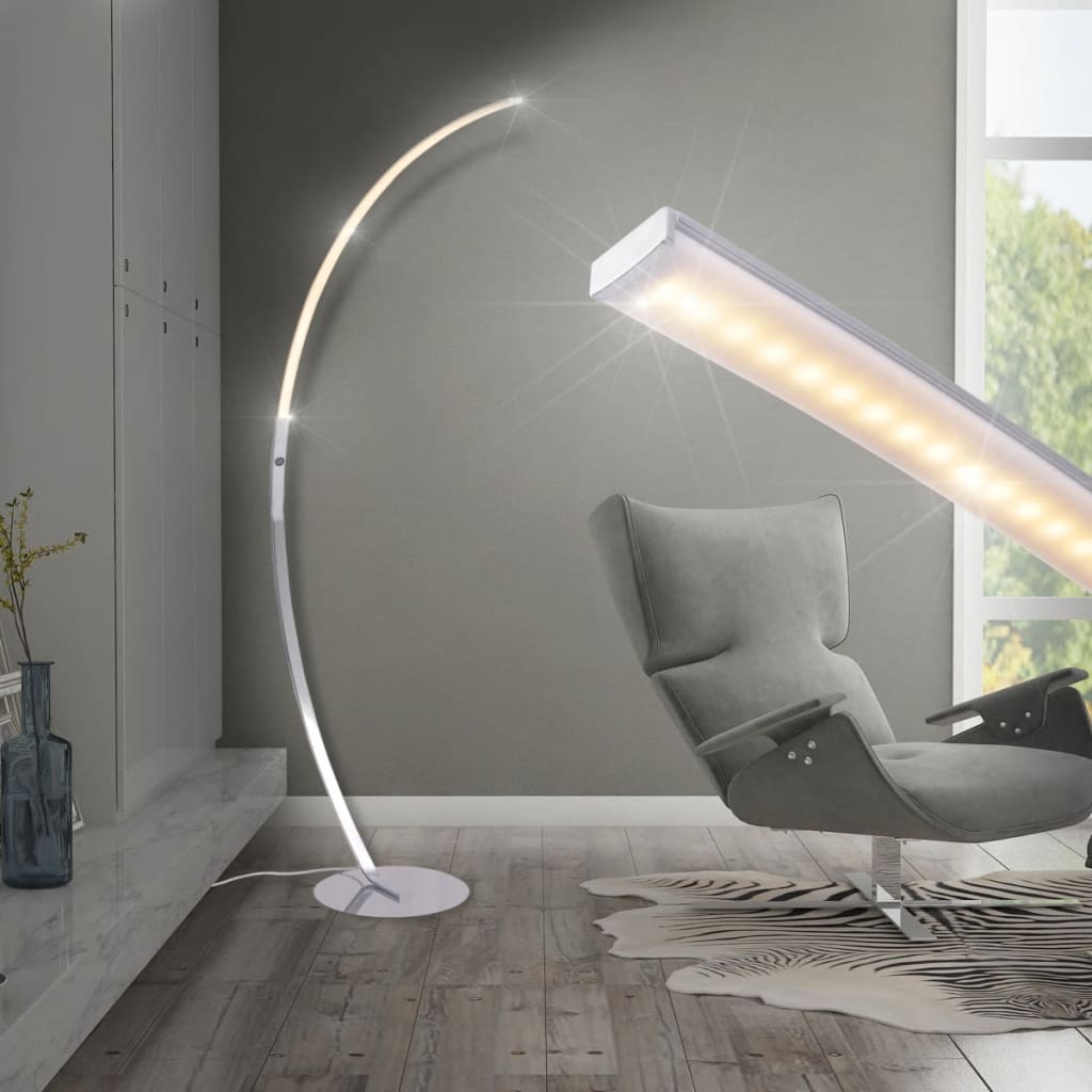 vidaXL stlmiteľná podlahová LED lampa 24 W