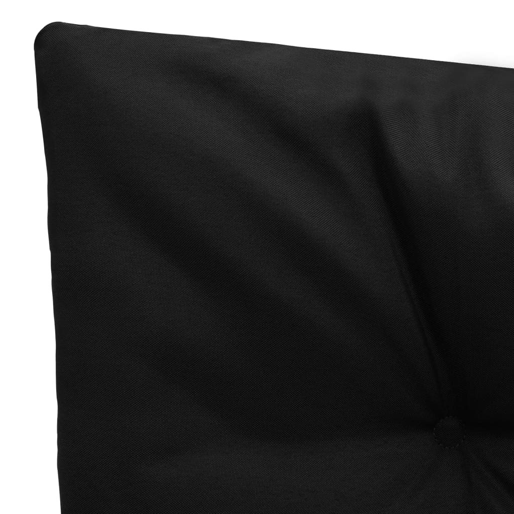 vidaXL Podložka na hojdacie kreslo, čierna 150 cm, látka