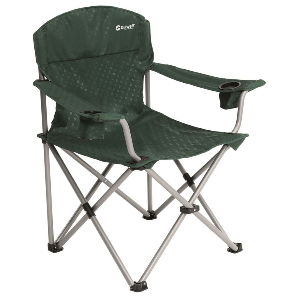 Outwell Skladacia kempingová stolička Catamarca XL lesná zelená