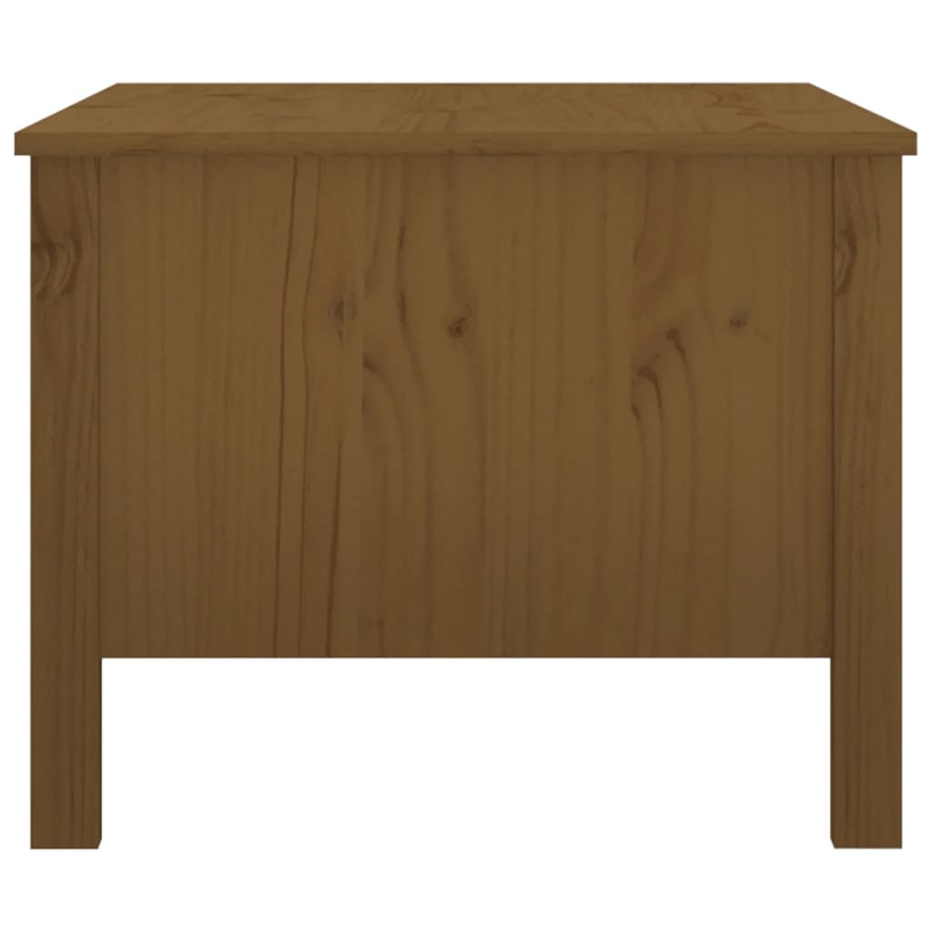 vidaXL Konferenčný stolík medovo-hnedý 100x50x40 cm borovicový masív