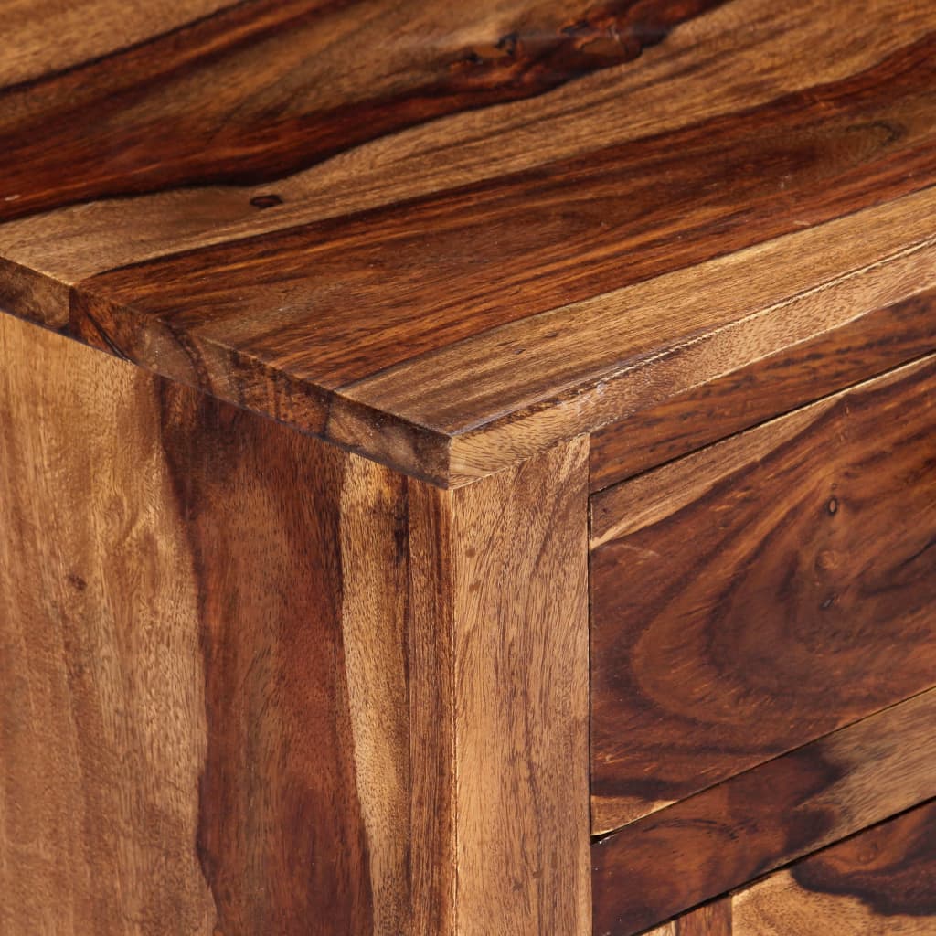 vidaXL komoda 100x30x50 cm masívne sheeshamové drevo