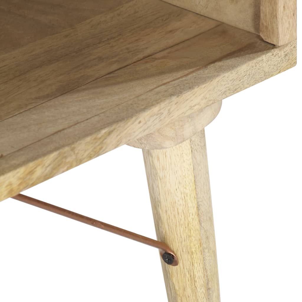 vidaXL Konferenčný stolík 118x57x45 cm masívne mangovníkové drevo
