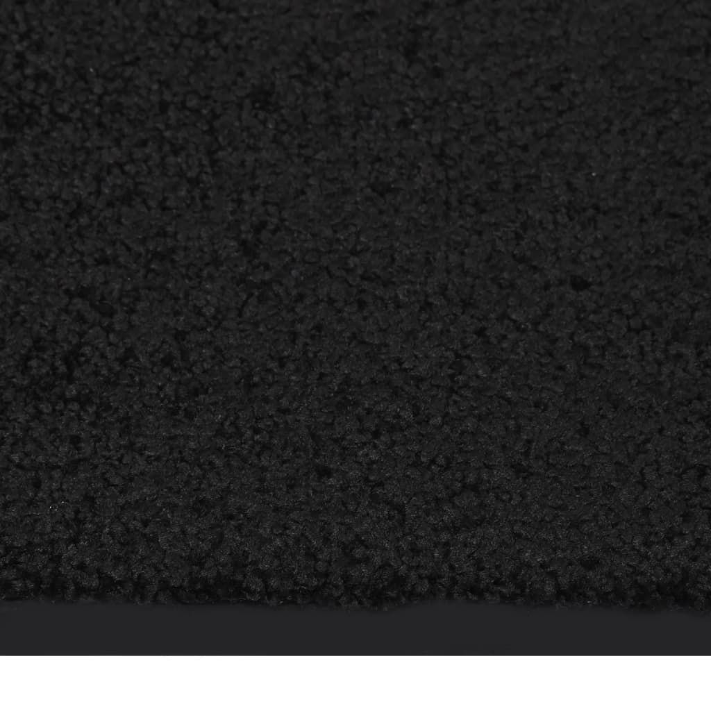 vidaXL Rohožka čierna 60x80 cm
