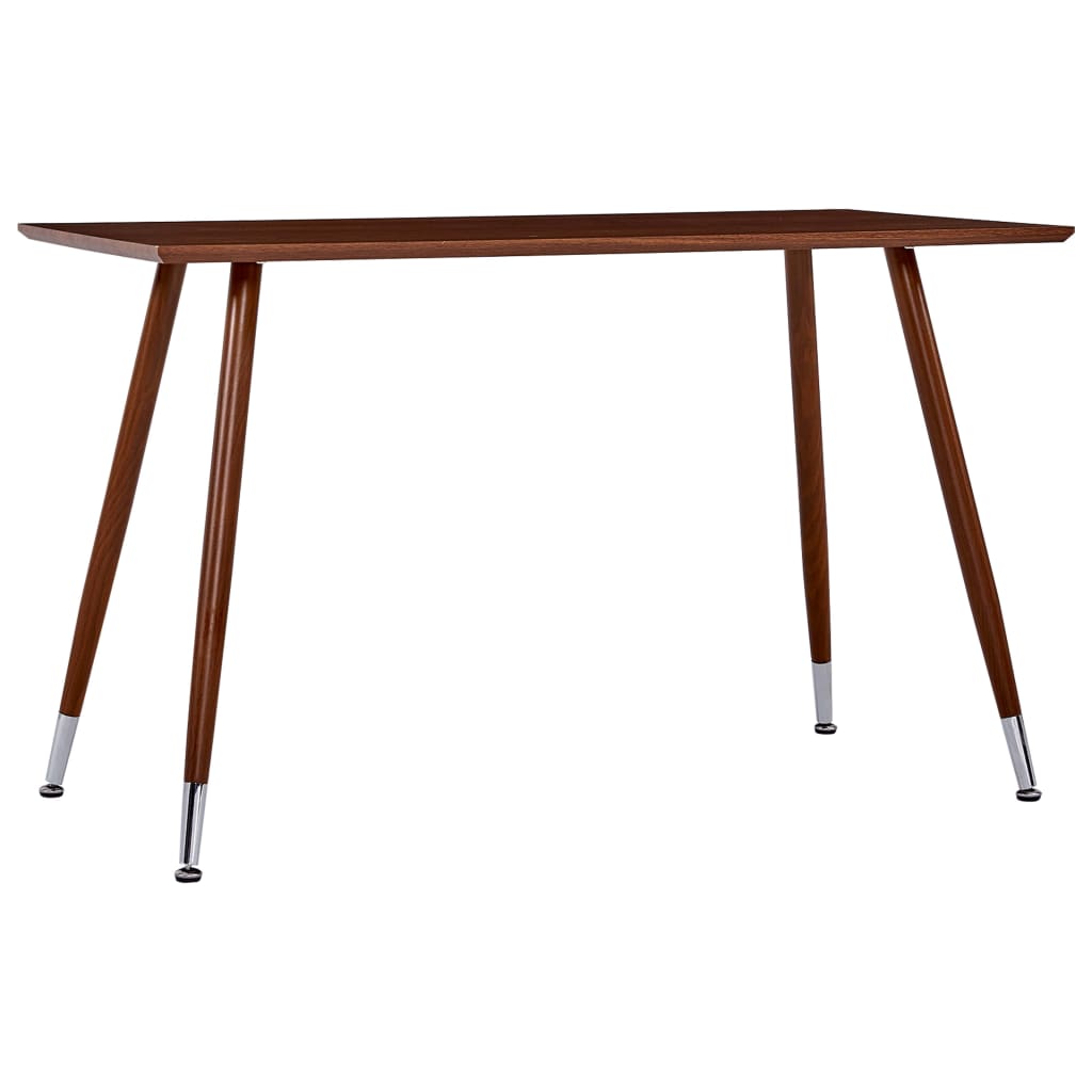 vidaXL Jedálenský stôl, hnedý 120x60x74 cm, MDF