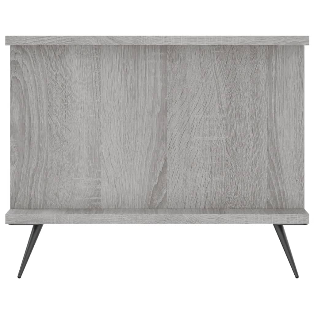 vidaXL Konferenčný stolík sivý sonoma 90x50x40cm kompozitné drevo