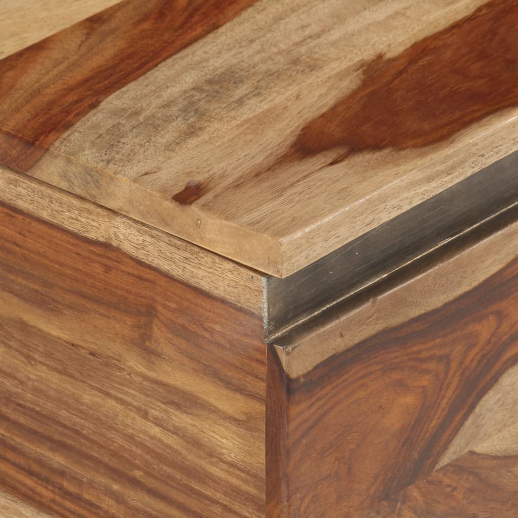 vidaXL Úložná truhlica 30x30x57 cm masívne sheeshamové drevo