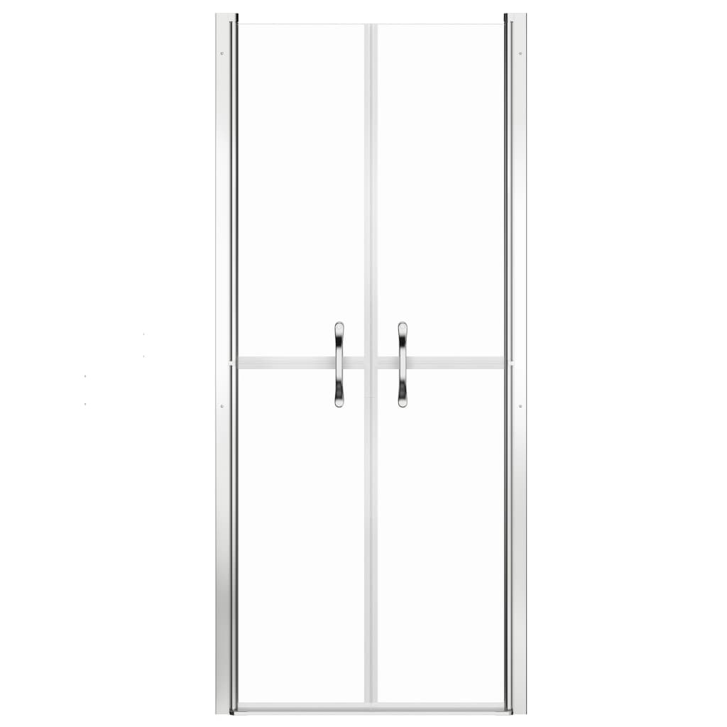 vidaXL Sprchové dvere, priehľadné, ESG 96x190 cm
