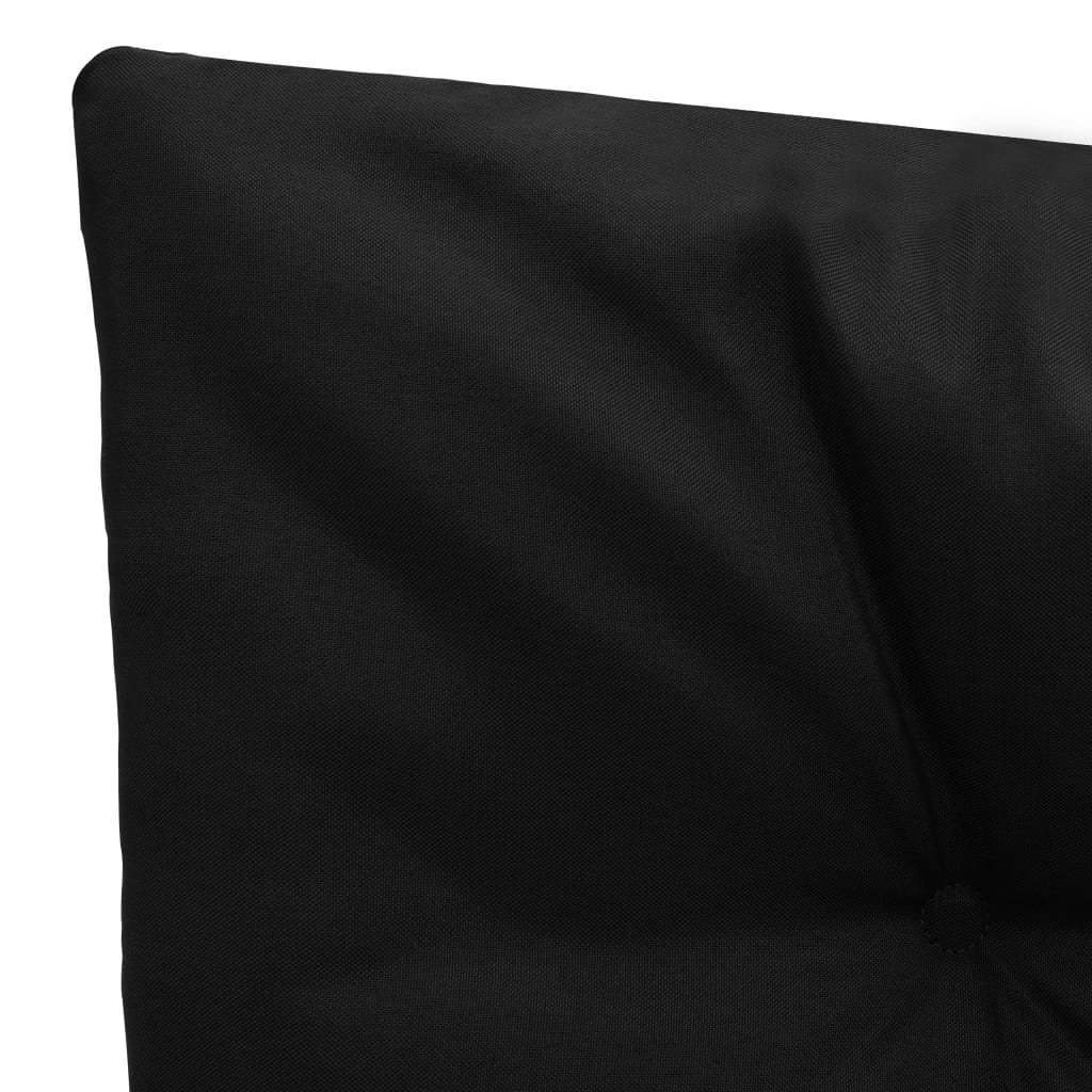 vidaXL Podložka na hojdacie kreslo, čierno sivá 150 cm, látka