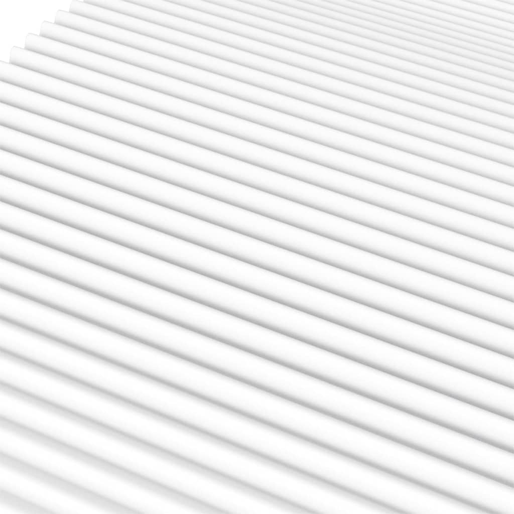 vidaXL Penový matrac biely 140x200 cm tvrdosť H2 H3