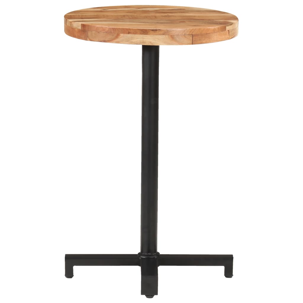 vidaXL Bistro stôl okrúhly Ø50x75 cm akáciový masív