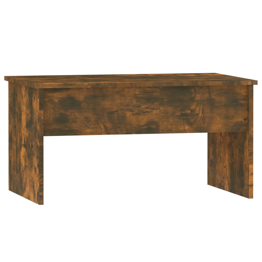 vidaXL Konferenčný stolík dymový dub 80x50,5x41,5 cm spracované drevo